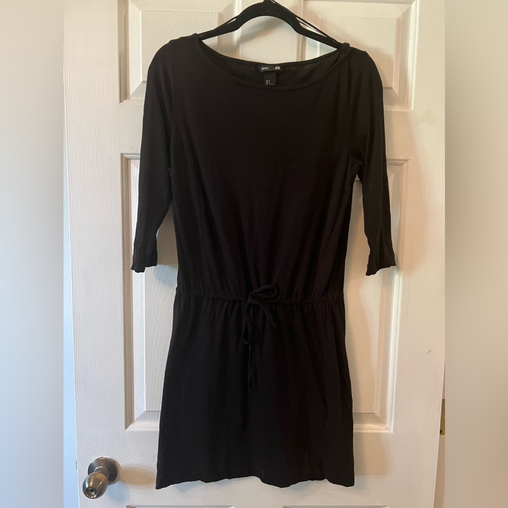 H&M drawstring waist dress